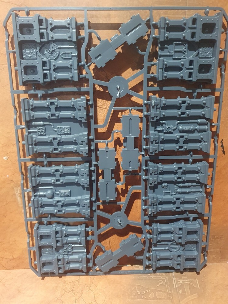 Walkway support struts. Sector Mechanicus 40k Kill Team terrain. Bheta Decima