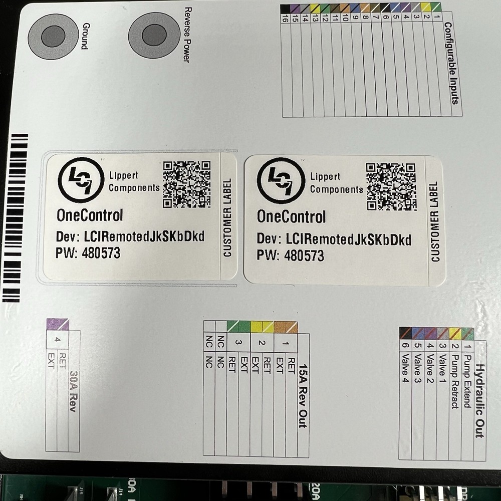Lippert One Control Unity X2 773597 24608 Assembly Control Module Genuine OEM