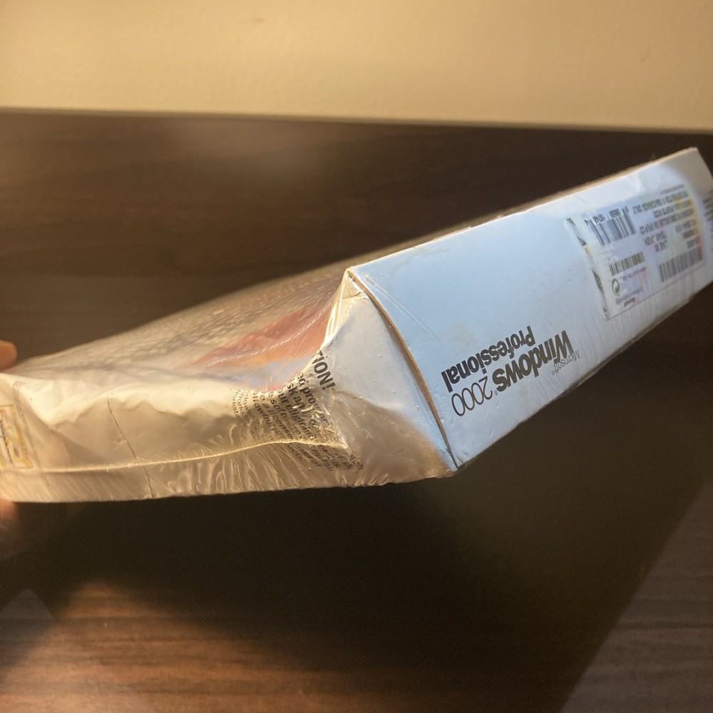 (NEW) Microsoft Windows 2000 Professional Retail Box Sealed (Upgrade Version)