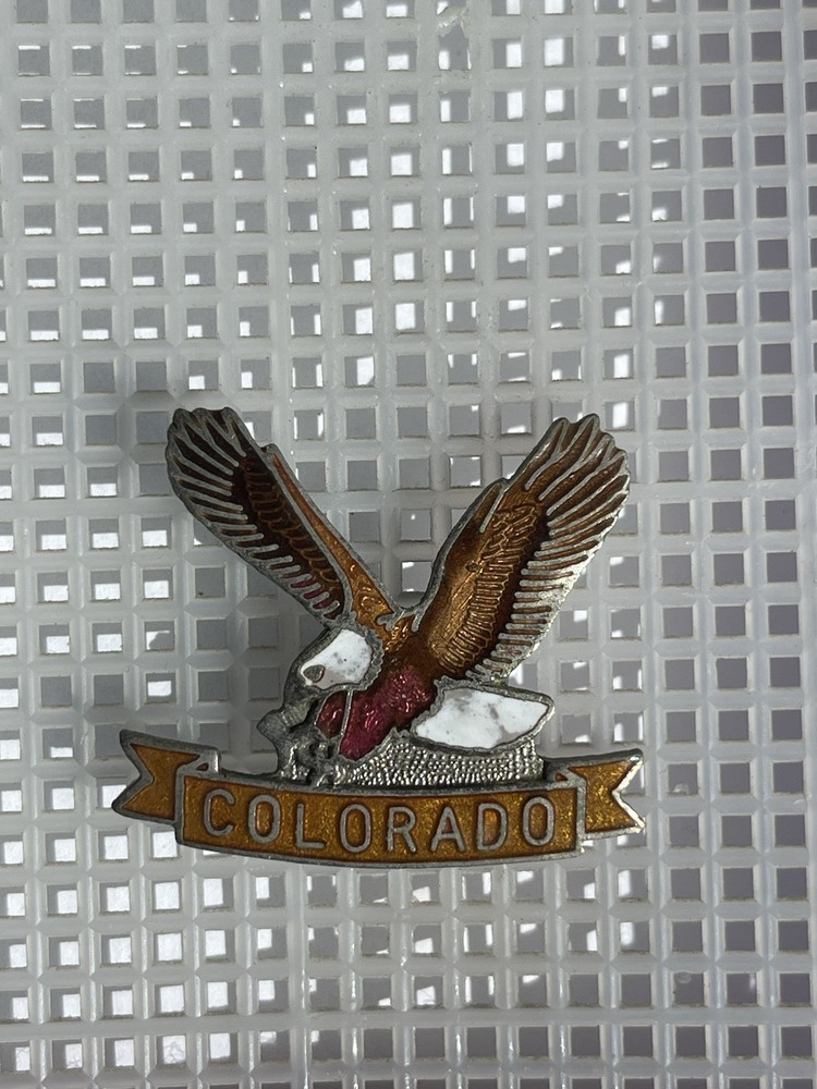 Colorado Eagle hat pin, lapel