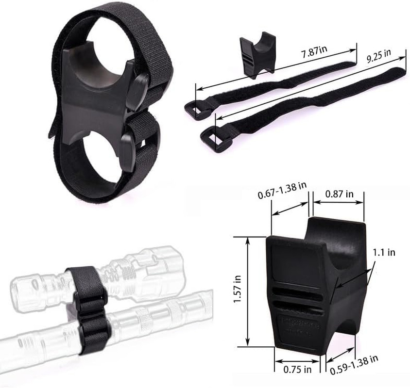 Flashlight Scope Mount Quick Release Mount for Hunting LED Light Flashlight Scop