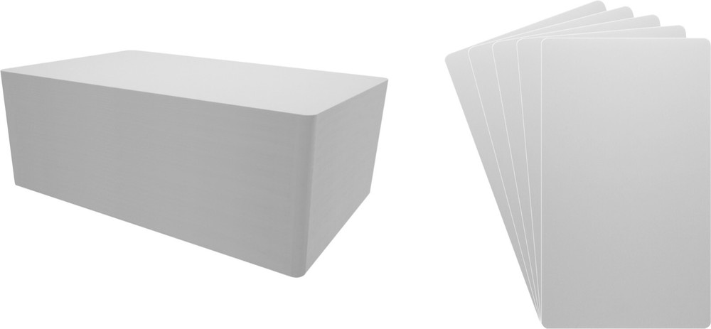 (300) Comic Book Bin Index Divider Cards - 7" x 12" - White Standard 30mil Thick