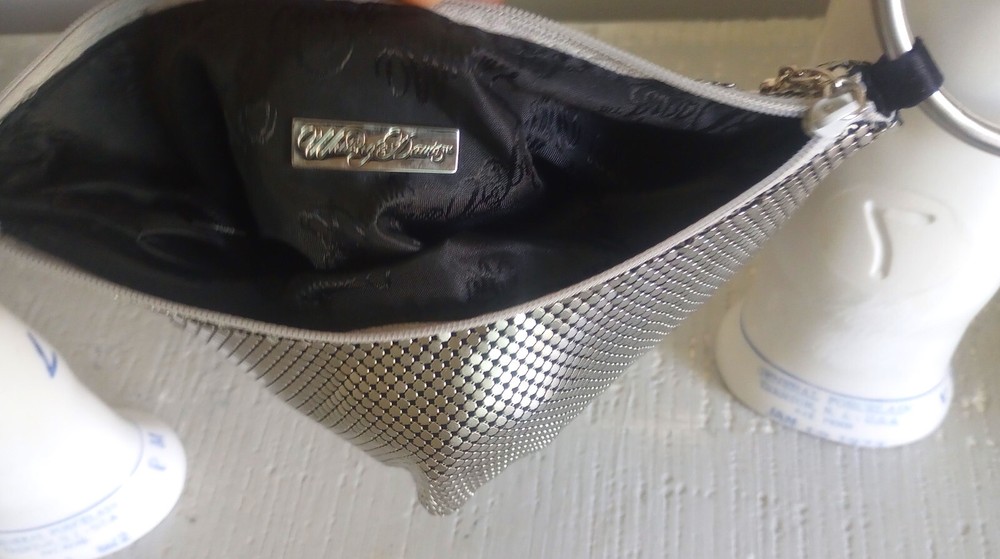 Whiting & Davis Metal Hobo Purse Handbag
