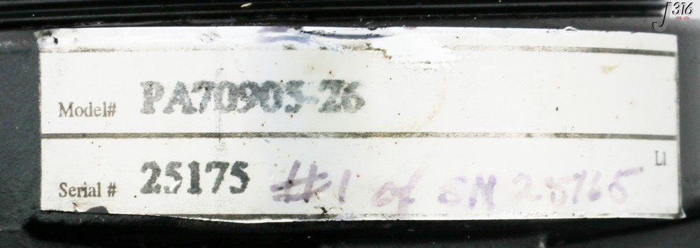 33171 PROPORTION AIR PILOT REGULATOR PA70905-26