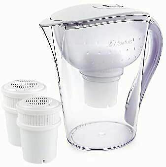 AquaBliss 10-Cup Water Filter Pitcher Cartridge - 3 Pack (FWPC3)