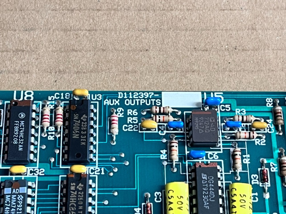 MKS D112397 Auxilary Output Card