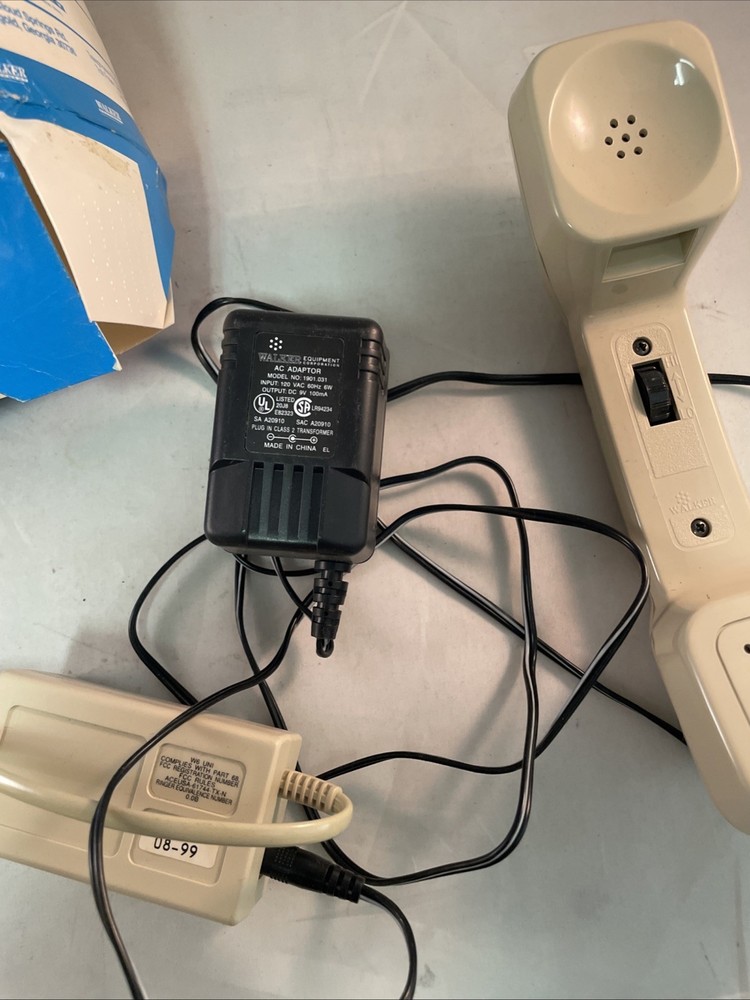 Walker W6-UNI-K-NC-00, AMPLIFIED HANDSET, Ash