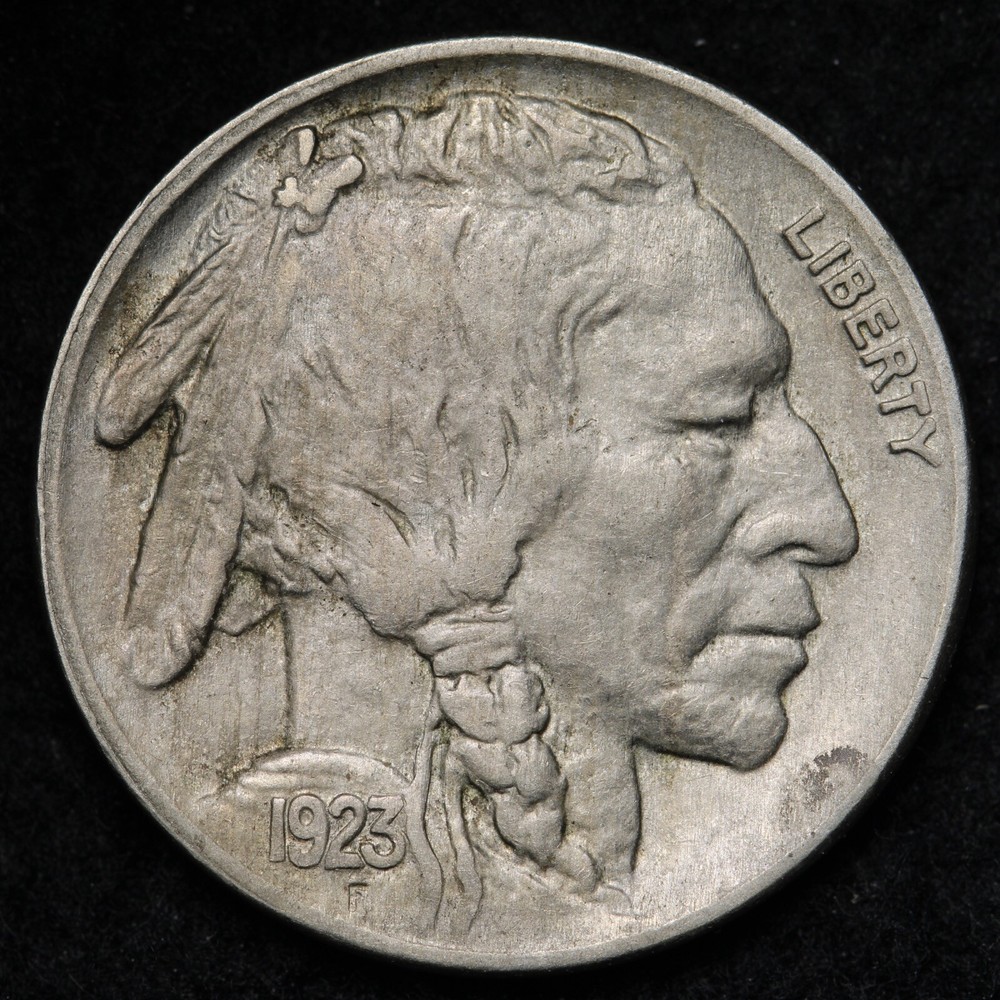 1923 Buffalo Nickel CHOICE AU++/UNC E243 DAP