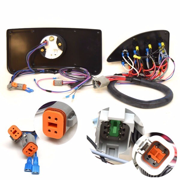 Pontoon Boat Dash Console Panel | Godfrey Sweetwater 2011 Gray