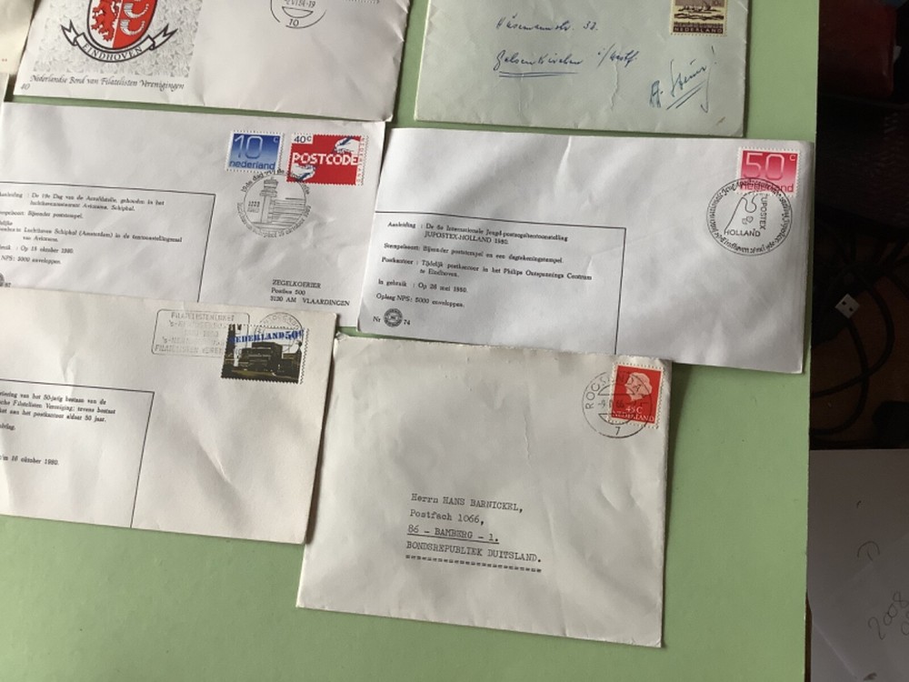 Netherlands & colonies covers 9 items Ref A2107
