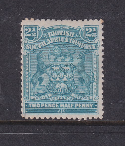 Rhodesia, Scott 62 (SG 80), MHR (thin)