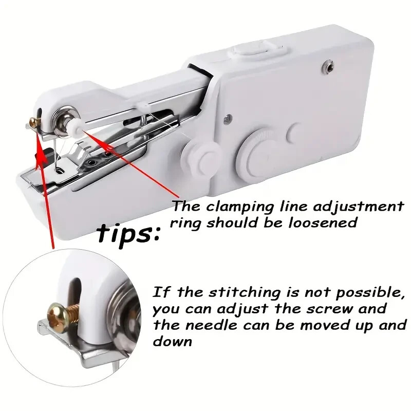 1pc Hand-held Sewing Machine, Small Sewing Machine, Portable Sewing Machine,