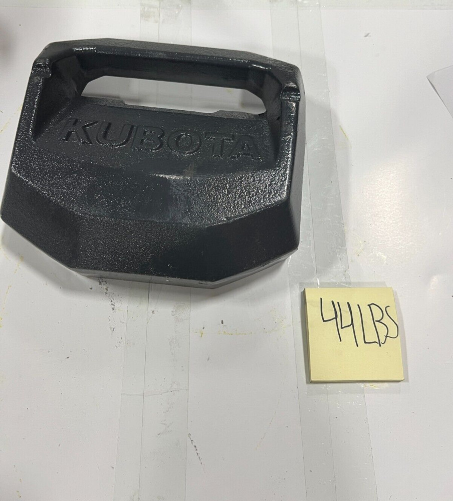 Kubota Weight 44lbs Black Cast Iron Replacement For Tractor Part Models
