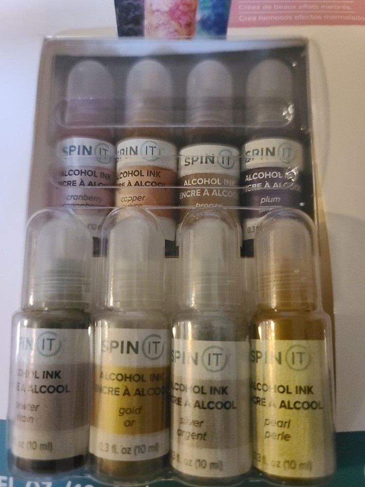 16 Alcohol Inks 6 Mica Powder