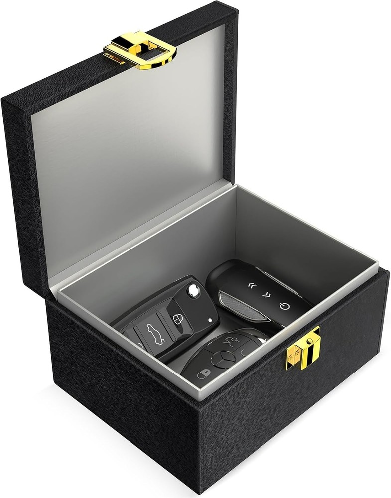 Double-Layer Signal Blocking Faraday Box for Car Keys | Essential Security Tool