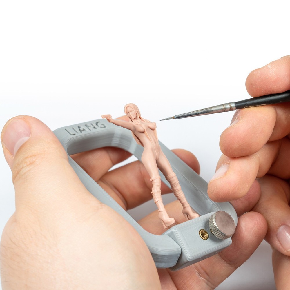 Standard/Plus Optional 360° Rotating Model Work Holder Paint Handle Tool