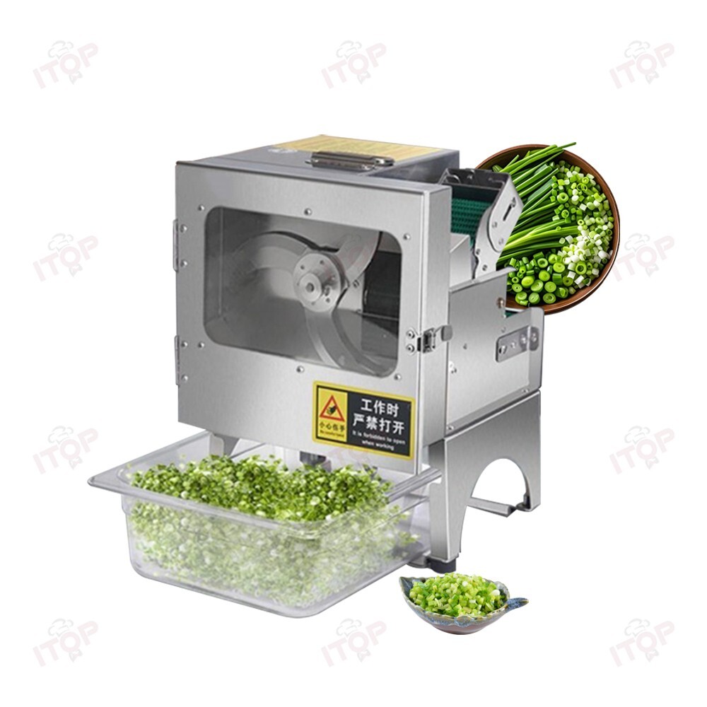 Scallion Chopping Machine Green Onion Segment Cutter Commercial Vegetable Cutter