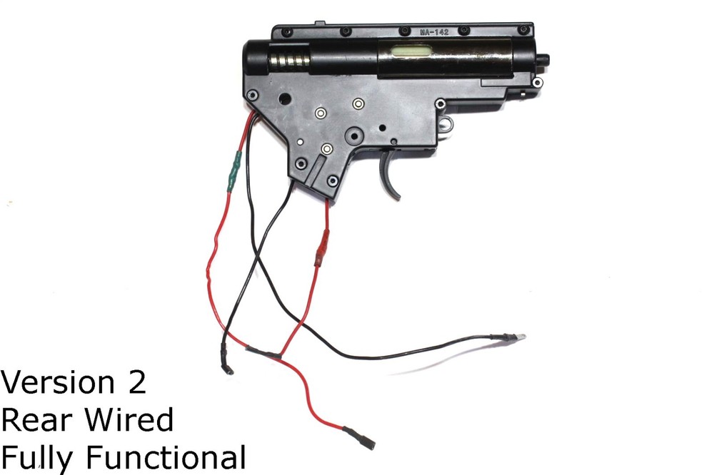 CLEARANCED: Rear Wired V2 Full Metal Airsoft Gearbox