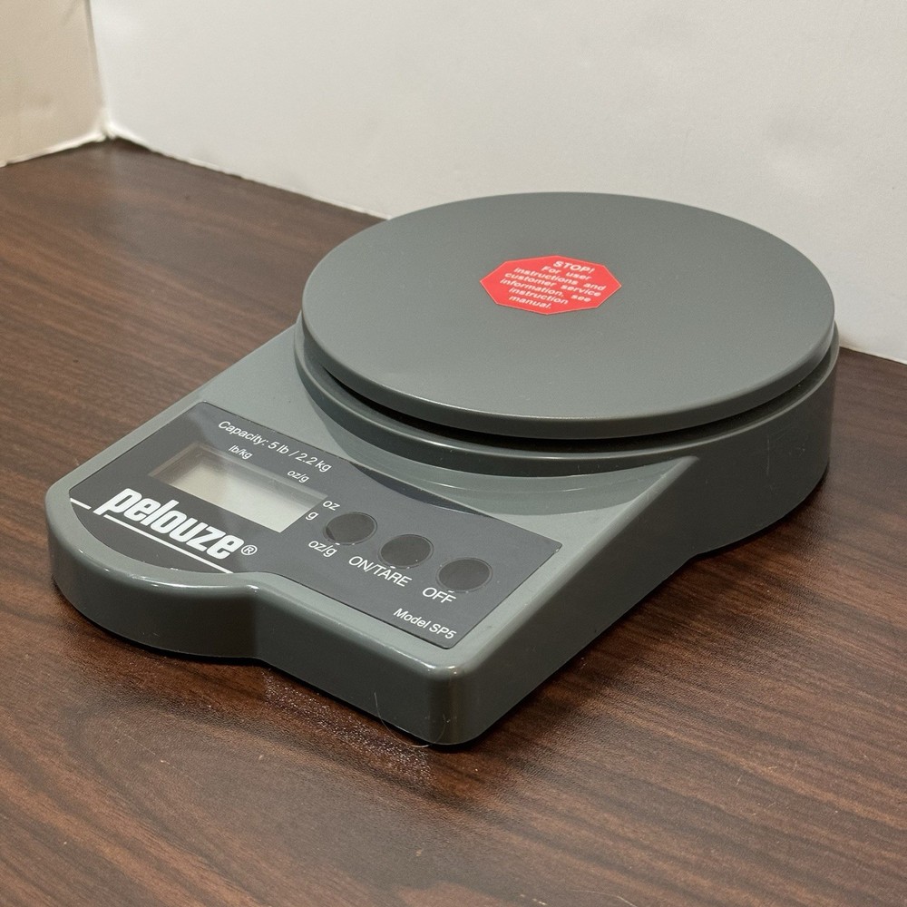 Pelouze Scale Model SP5 Digital 5Lb. Postal Battery Operated