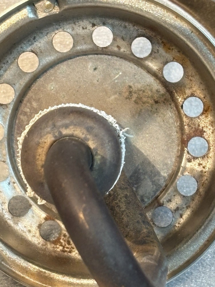 Primus Sievert 2158 Propane Lantern Valve Assembly - Base - Valve Wheel