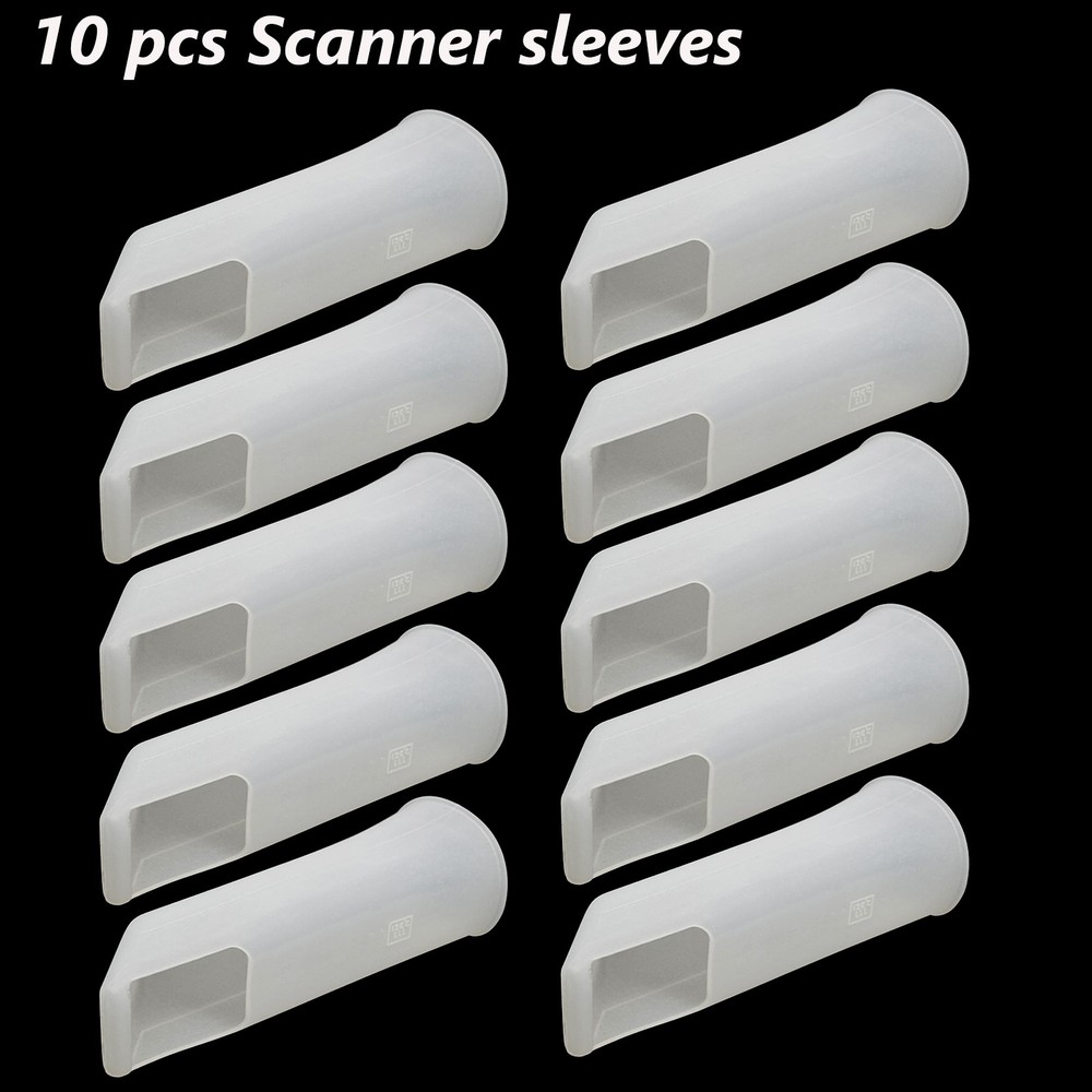10 Autoclavable Silicone Protective Cover Sleeves for 3Shape TRIOS 3 Scanner Tip