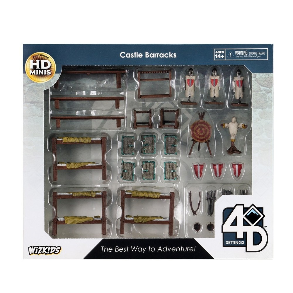 WizKids 4D Settings: Castle Barracks