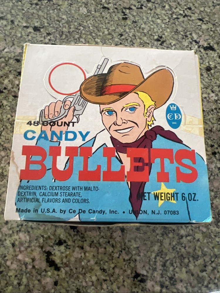 Rare Vintage Candy Bullets by Ce De Candy, Inc