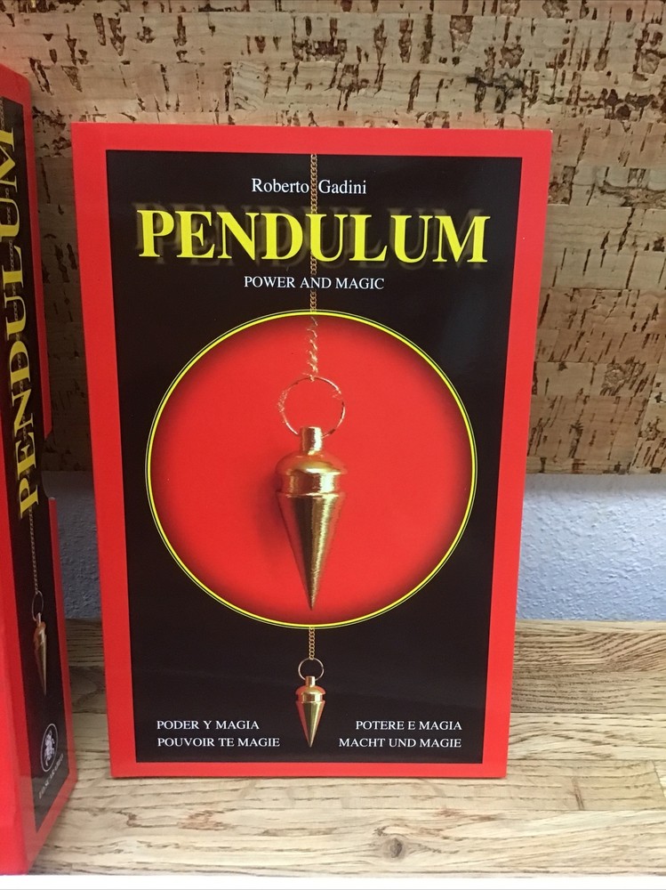 Pendulum Kit: Power and Magic - includes book, pendulum Roberto Gadini A-6