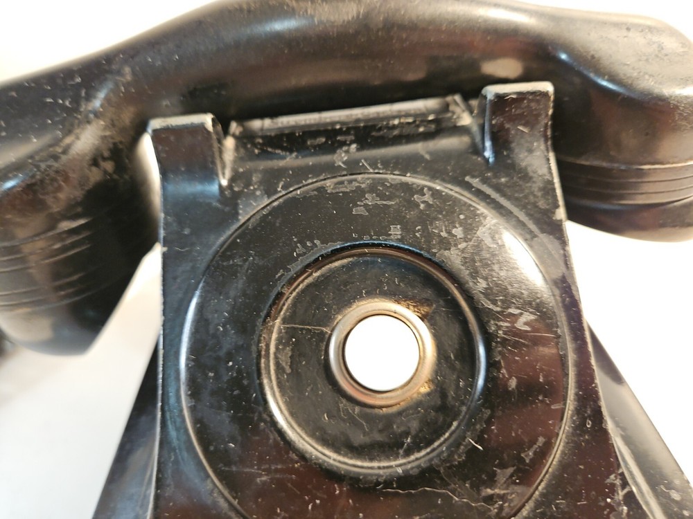 Vintage Phone Stromberg Carlson No Dial Black Bakelite Intercom UNTESTED Parts