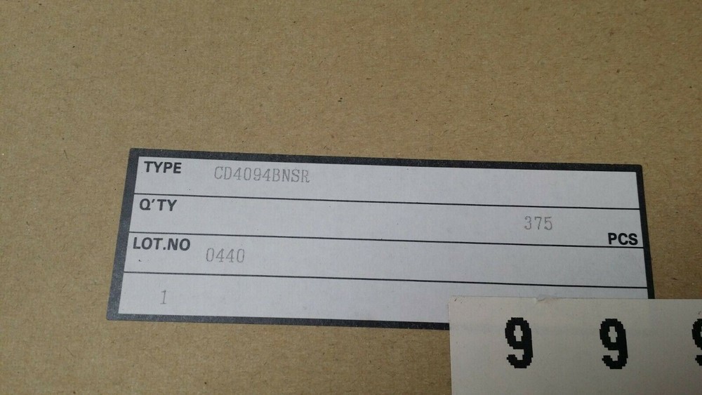 (5 PCS) CD4094BNSR TI Shift Shift Register 1 Element 8 Bit 16-SOIC