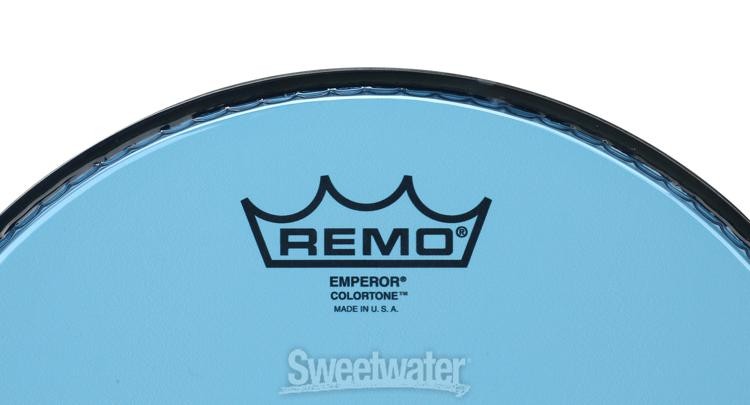 Remo Emperor Colortone Drumhead - 10" - Blue