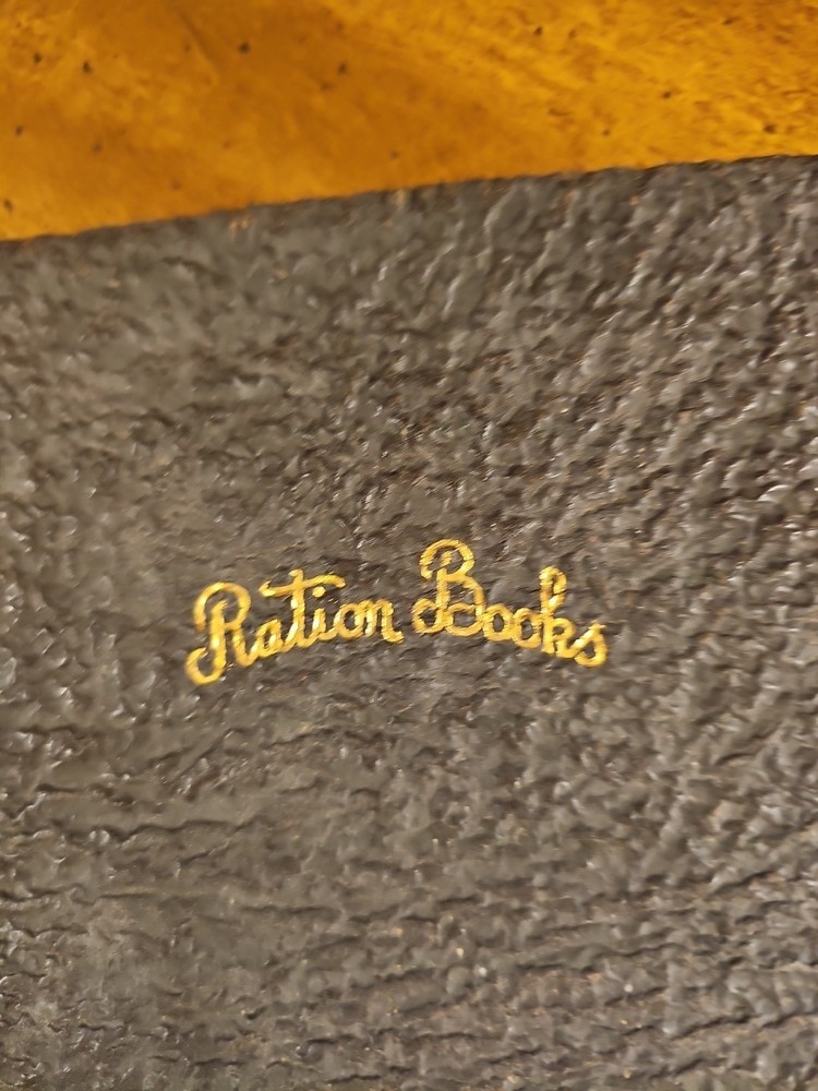 Vintage WW2 Leather War Rations Pouch