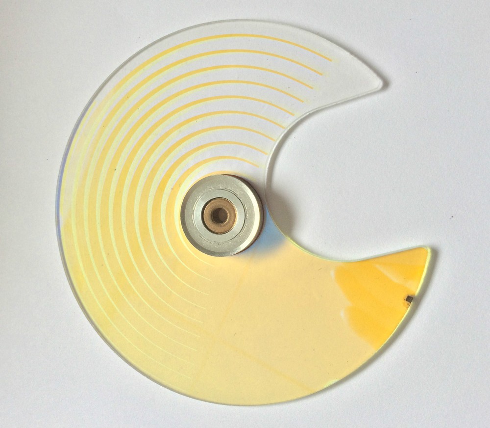 Martin Mac 600 Yellow Wheel