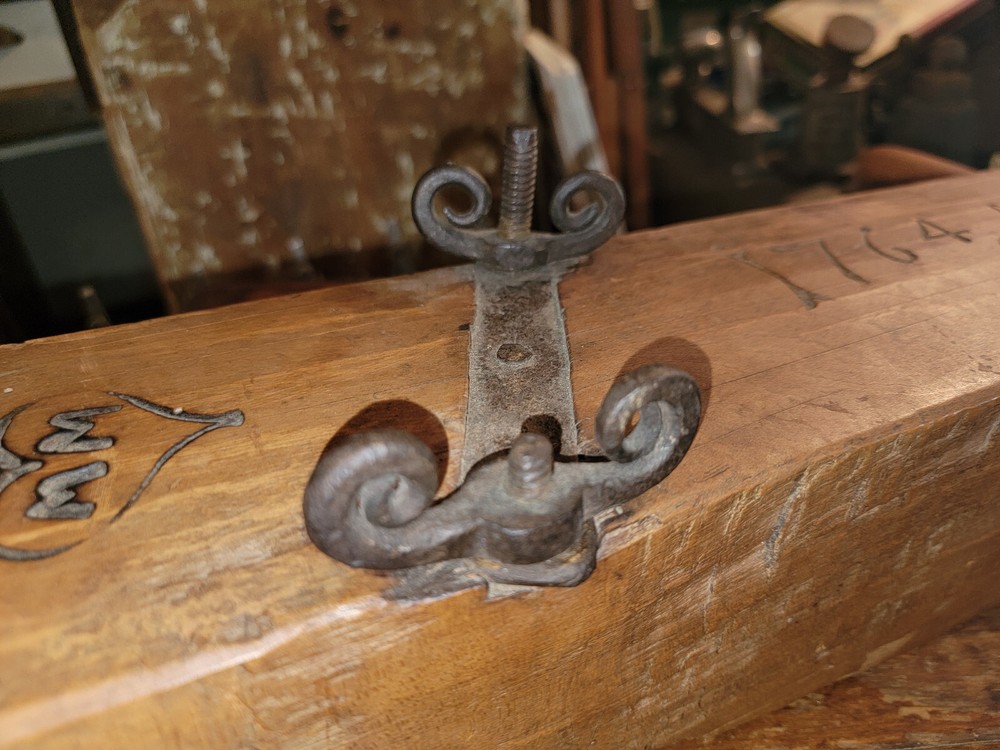 Antique Primitive 1764 Wood Plane