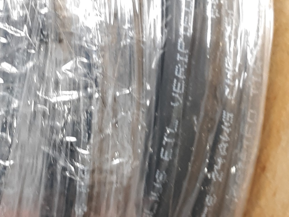 23-4P C6 CMP Black Jacket Cable - 962519