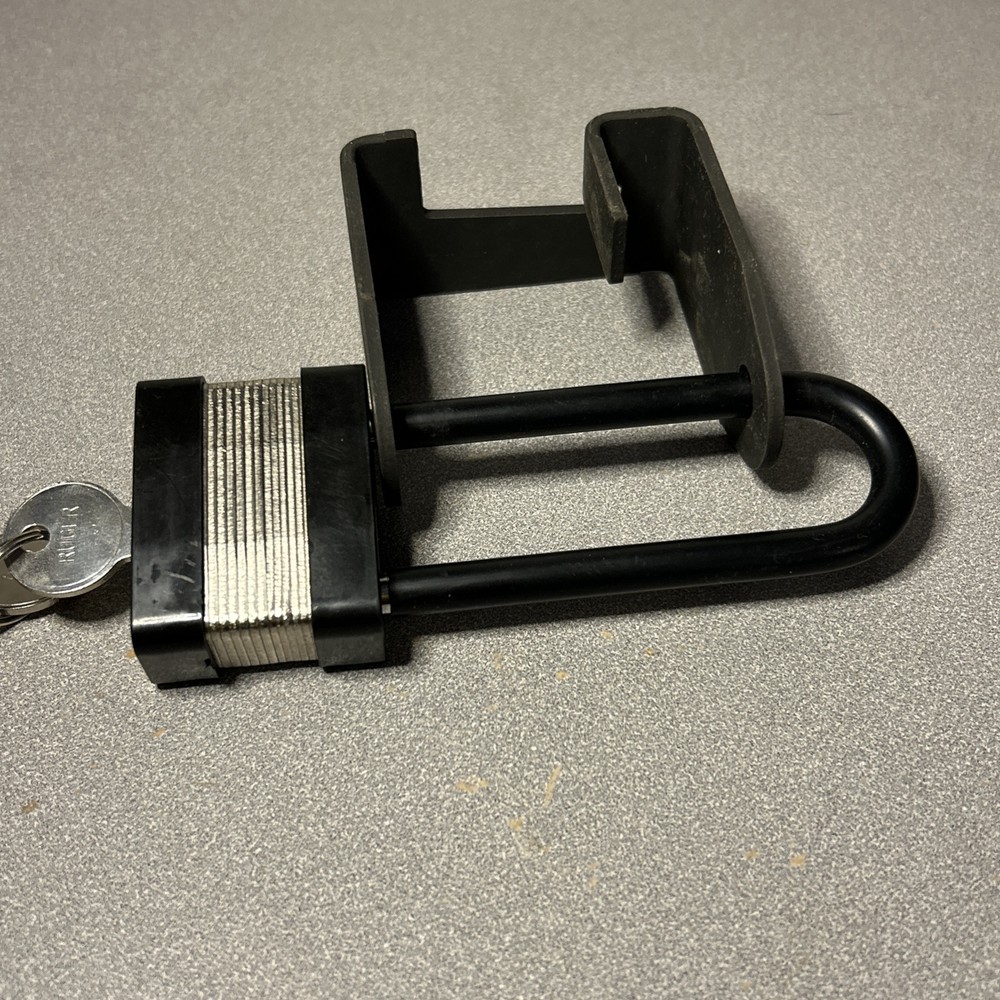 Ruger Firearm Padlock with Hasp & 2 Keys