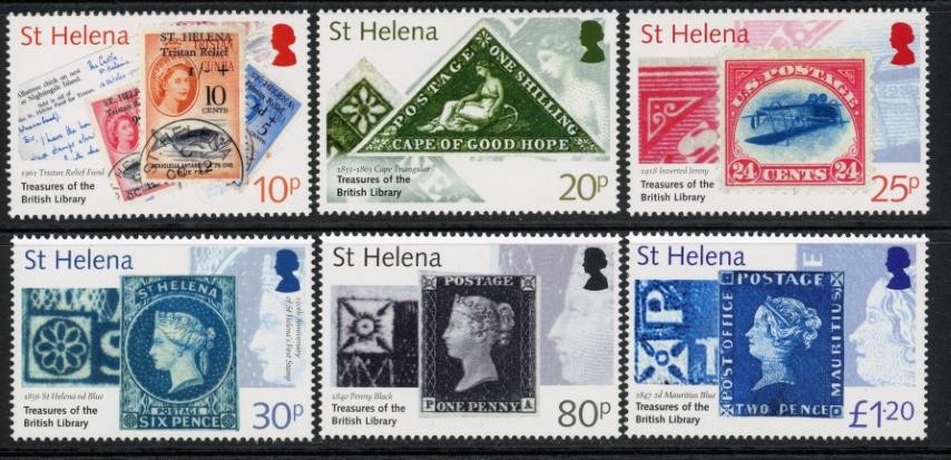 St Helena 2006 SG.972-977 U/M