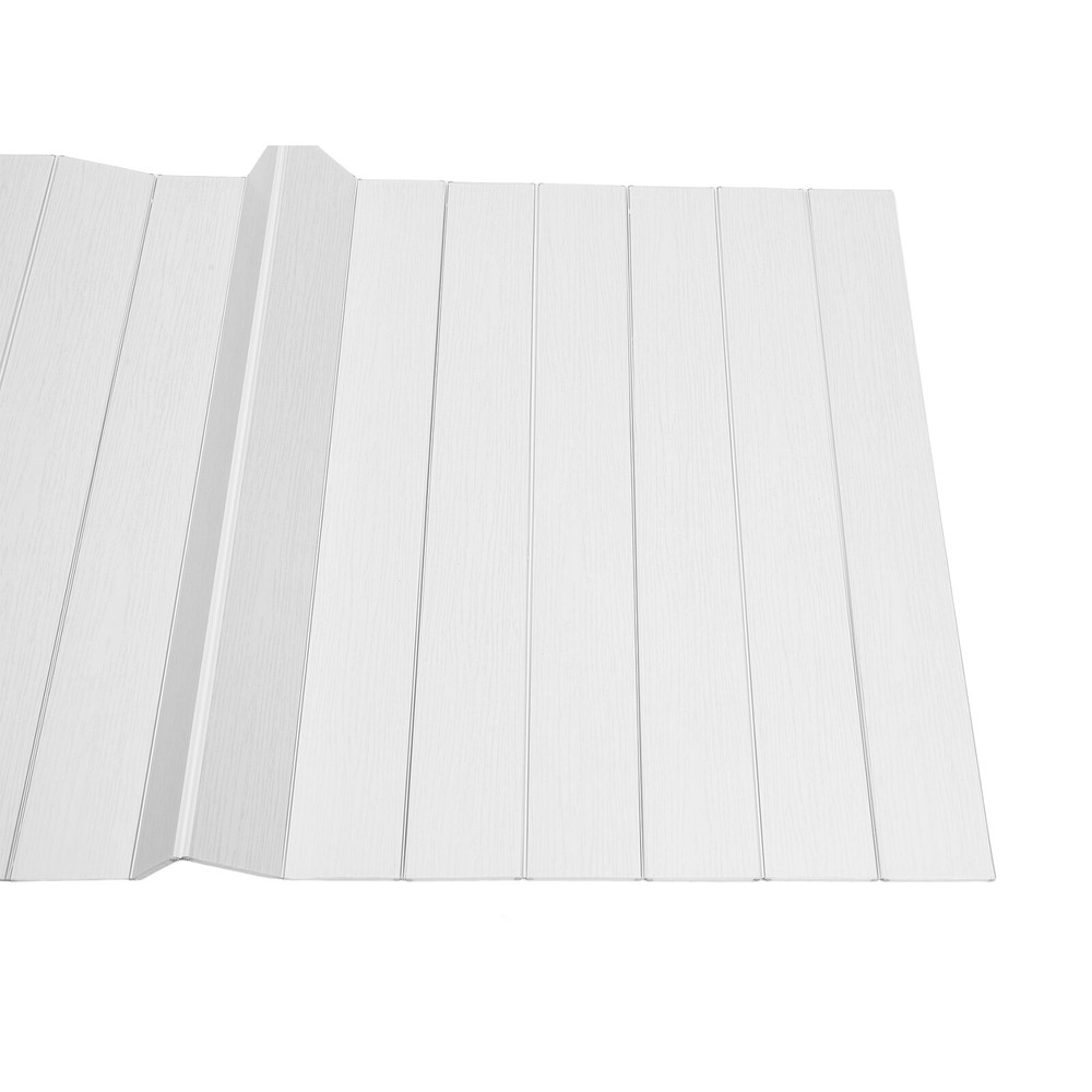 Modern Folding Bathtub Cover Rectangular Insulation Dust Cover White Bath Lid