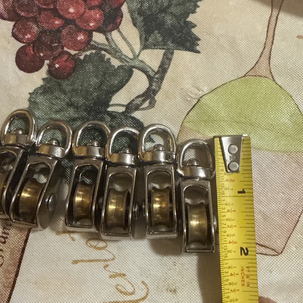 Pulleys lot of seven small