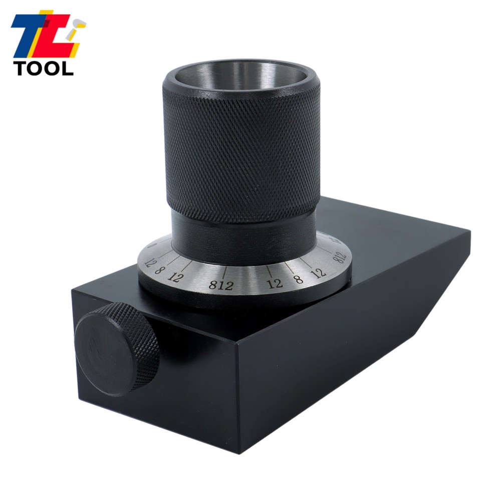 Efficient End Mill Sharpener With 5C Collet & Angle Grind Fixture