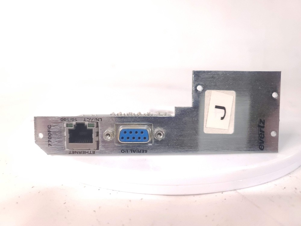 Evertz 7700FC VistaLINK Frame Controller w/ Backplane