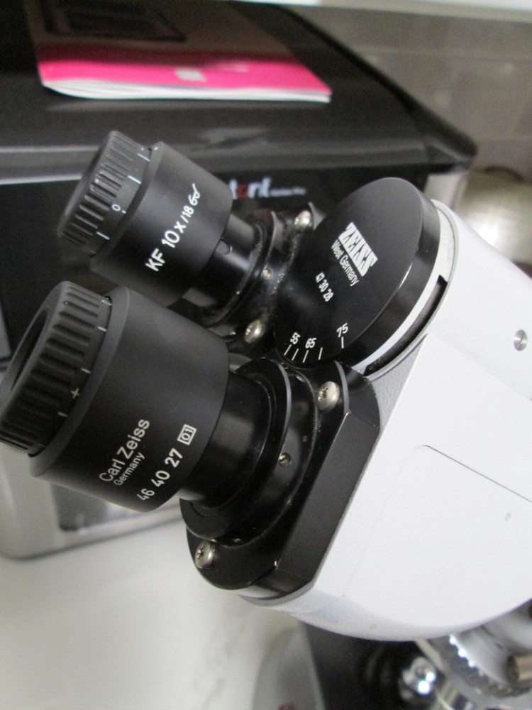 ZEISS 872 E Microscope .. Excellent condition .. Ready to go to work