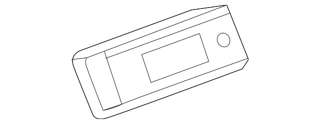 Genuine GM Heating and Air Conditioning Remote Control Assembly 13591693