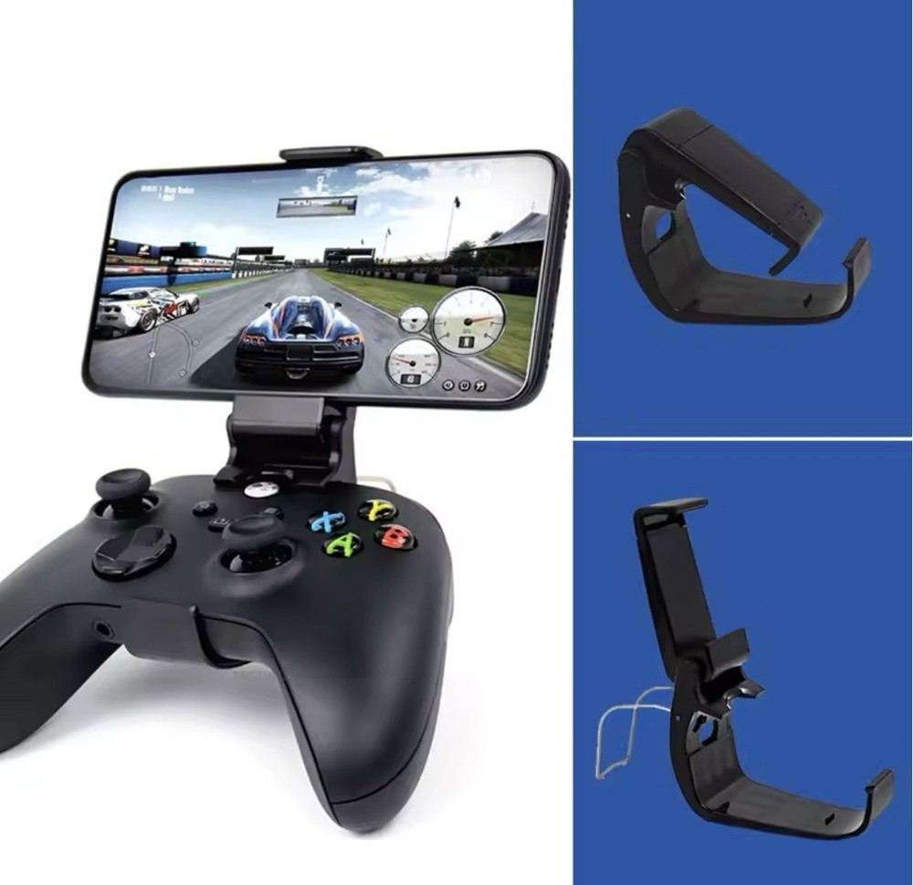 Phone Holder Clip Xbox Series X/S Controller Mount Handle Bracket Gamepad