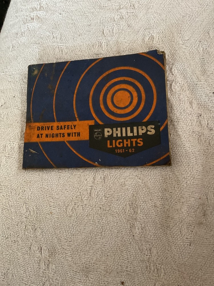 PHILIPS LIGHTS 1961-62 booklet