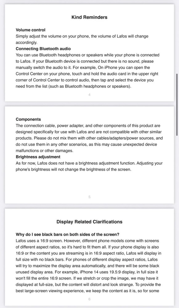 NEW - Lafos Pro Smartphone Screen Display