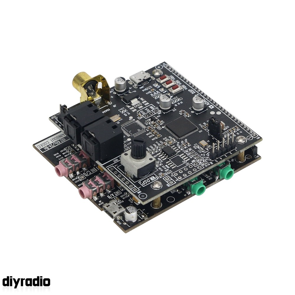ADAU1452-DSP Development Board and AD1938 4 In 8 Out Decoder Board with USBi