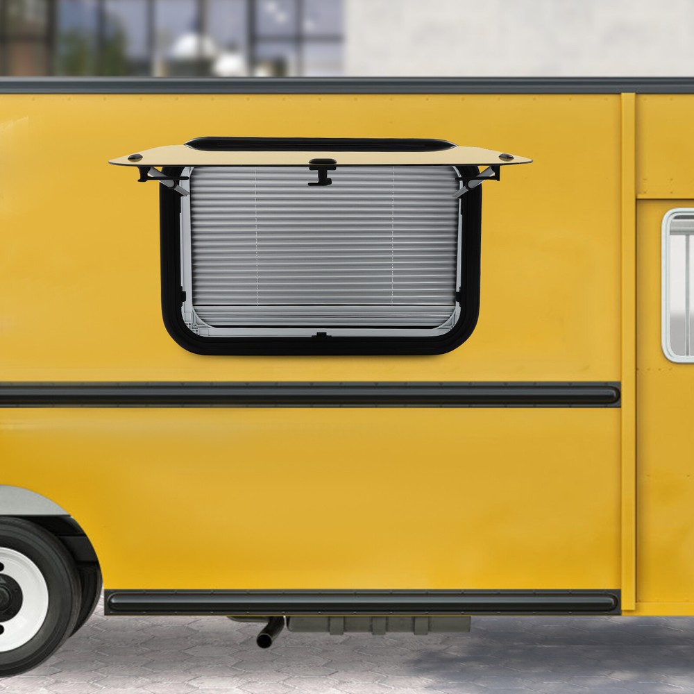 RV Push Out Window Exit Window Trailers Vans Trucks Venting Window Rectangular