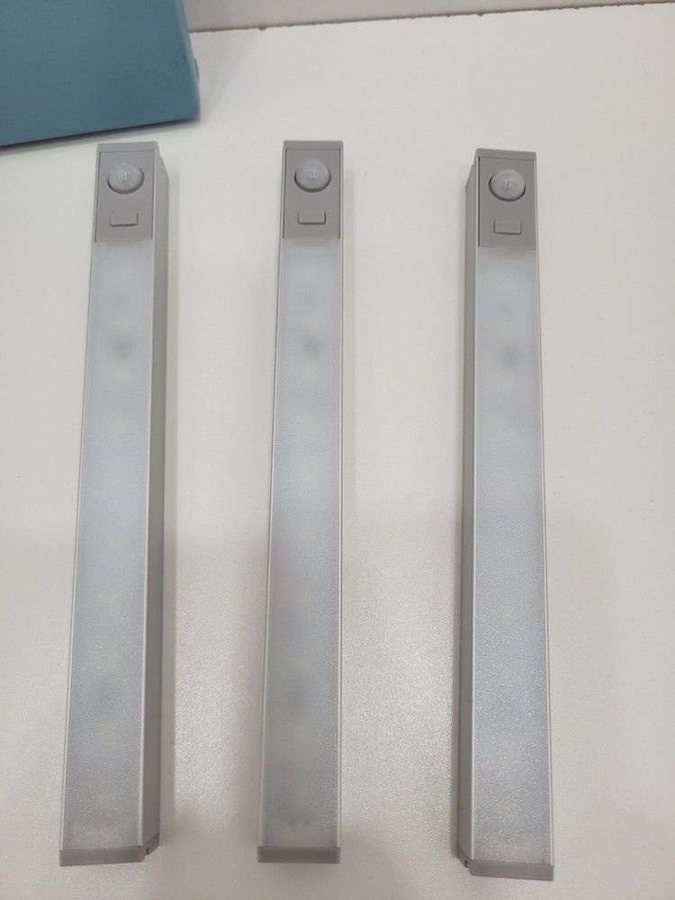 Under Cabinet Lights, LED Motion Sensor Light, USB-C 3 PACK+White Light