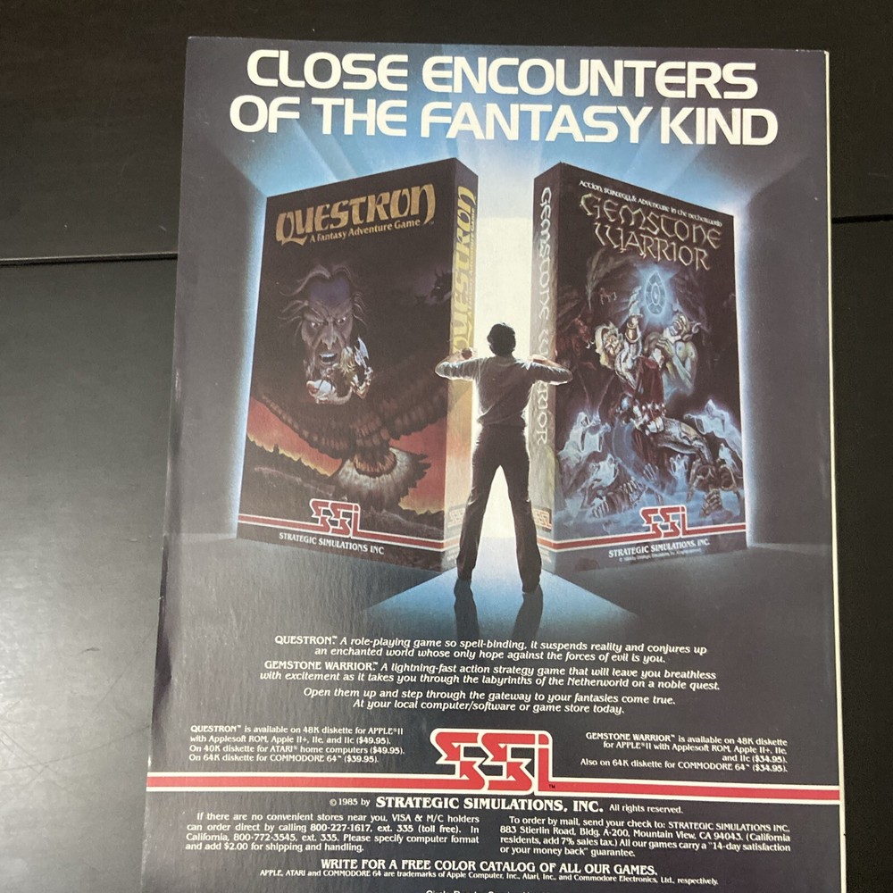 Vintage Commodore Power/Play Commodore Microcomputers Magazines 1985 Power Play